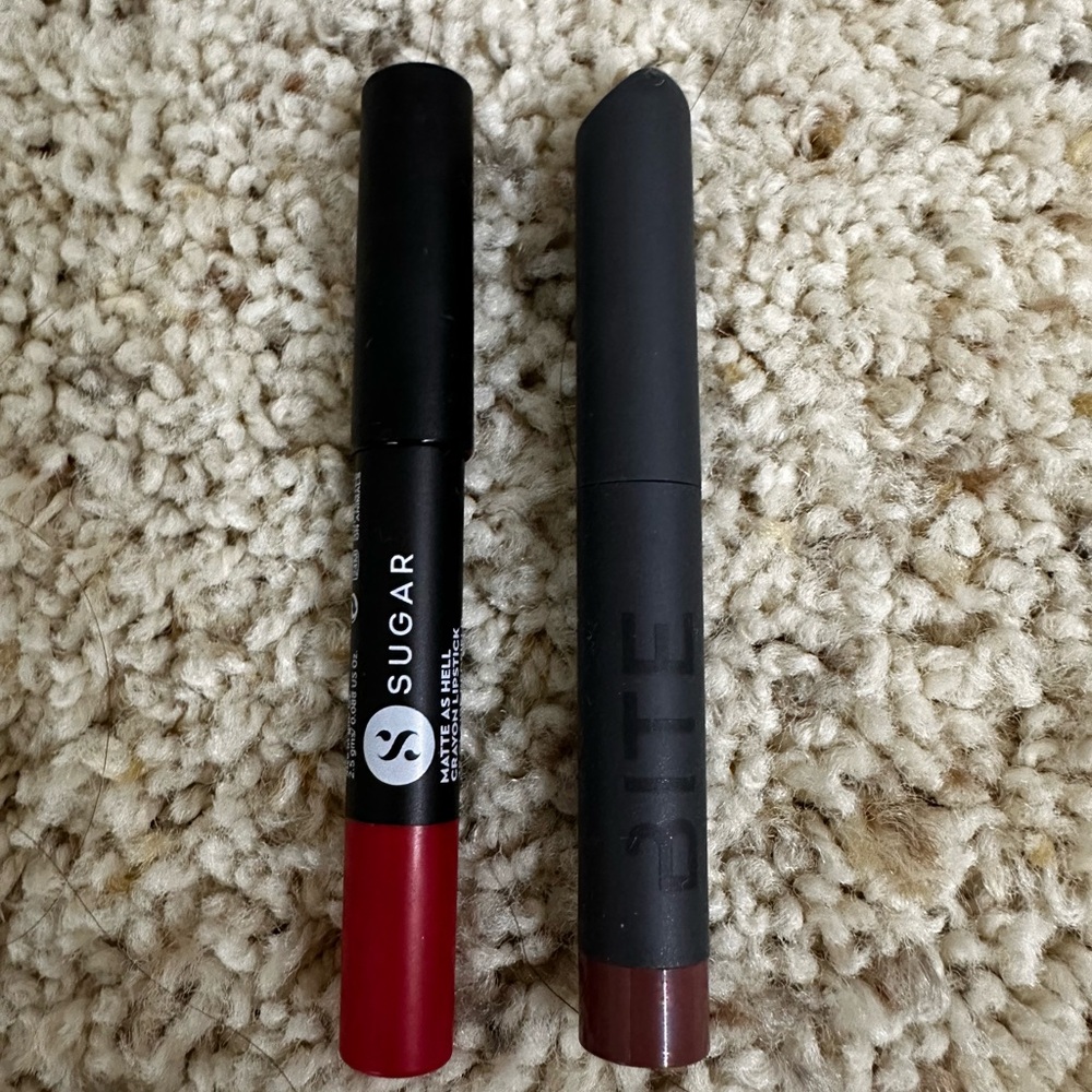 Sugar & Bite duo Lip Pencil - Rich Red